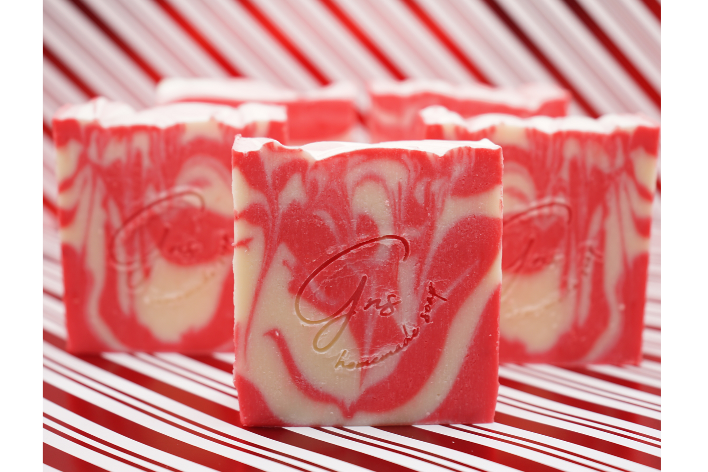 Candy Cane Soap