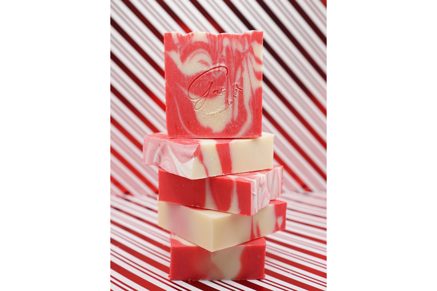 Candy Cane Soap